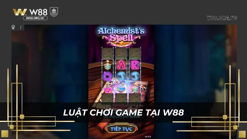 Alchemists Spell – Săn Ngay Jackpot Khổng Lồ Tại W88 1 Luật chơi Alchemist's Spell cho người mới tham gia
