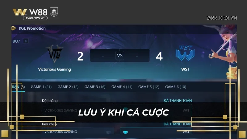 TF GAMING ESPORTS W88 – Cá cược thể thao điện tử 3 Những điều cầu biết khi trải nghiệm TF GAMING