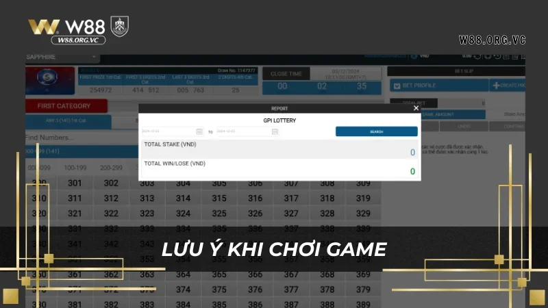 Game Xổ Số Sabaidee W88 – Cơ Hội Thắng Lớn Trước Mắt 4 Cần quản lý ngân sách các cược xổ số W88 hợp lý