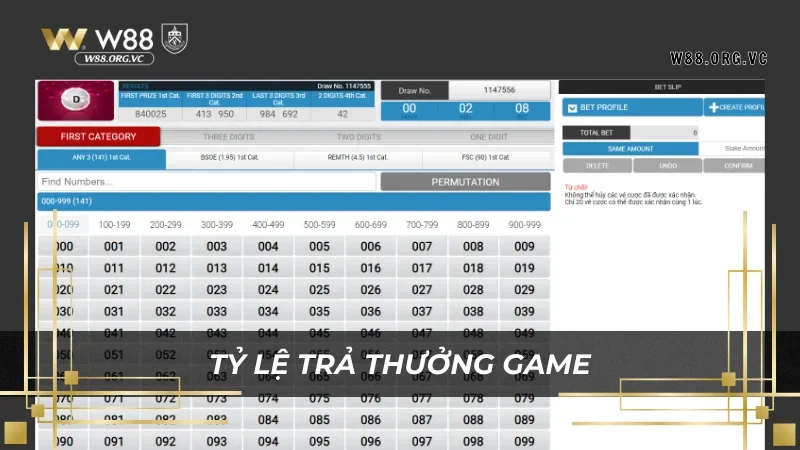 Xổ Số GPI W88: Luật Chơi, Bí Quyết, Và Cơ Hội Trúng Lớn 3 Nhà cái W88 tạo cơ hội trúng thưởng cho người chơi